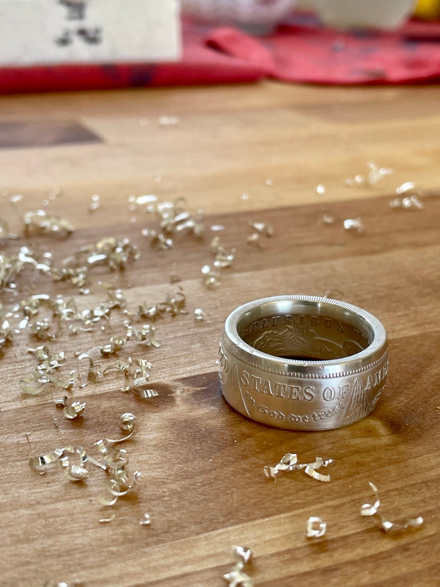 Morgan Silver Dollar Coin Ring